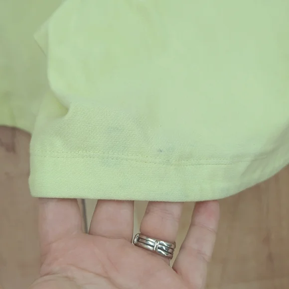 ATHLETA Farallon Midi Short, Yellow Sz L - Picture 5 of 7